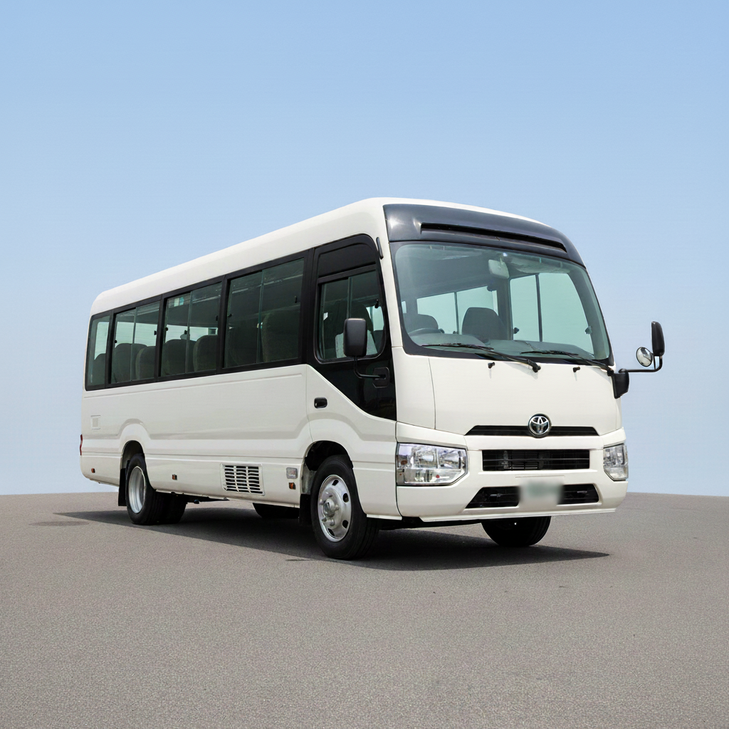 22-Seater Toyota Coaster Rental